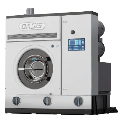 Oasis dry cleaning laundry machine.